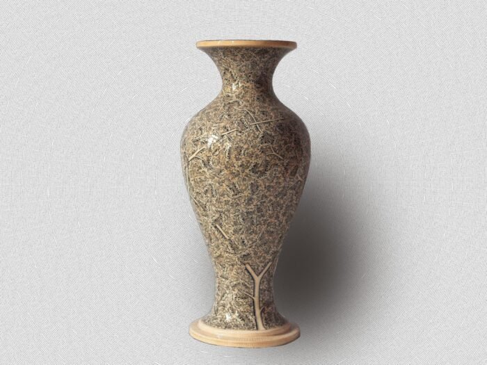 Handmade Flower Vases – Kashmiri Paper Mache Floral Decor, Handmade Flower Vases as Home decor for Beach, Gothic, Wedding, Ikebana and Boho-