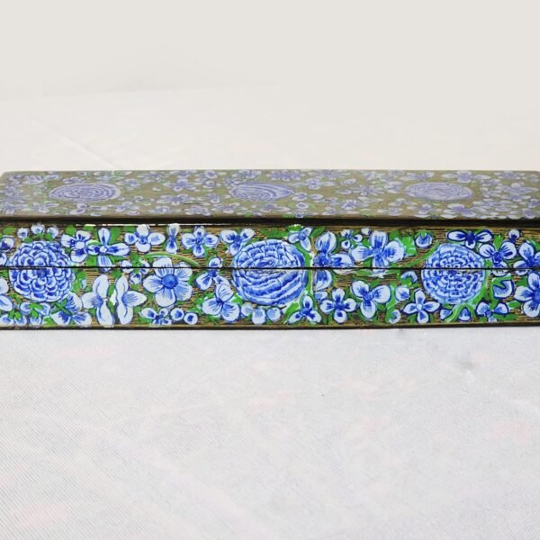 Paper mache storage box jewellery pencil case