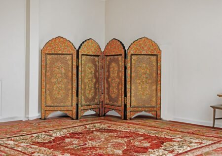 Kashmiri
Wall Art Room Divider with fine Hazara floral paintings in a very unique
decor style