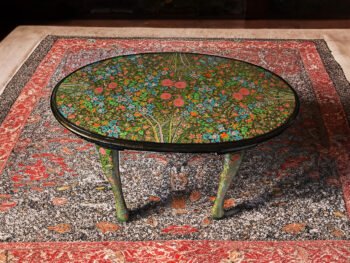 Real Gold Painted Coffee Table