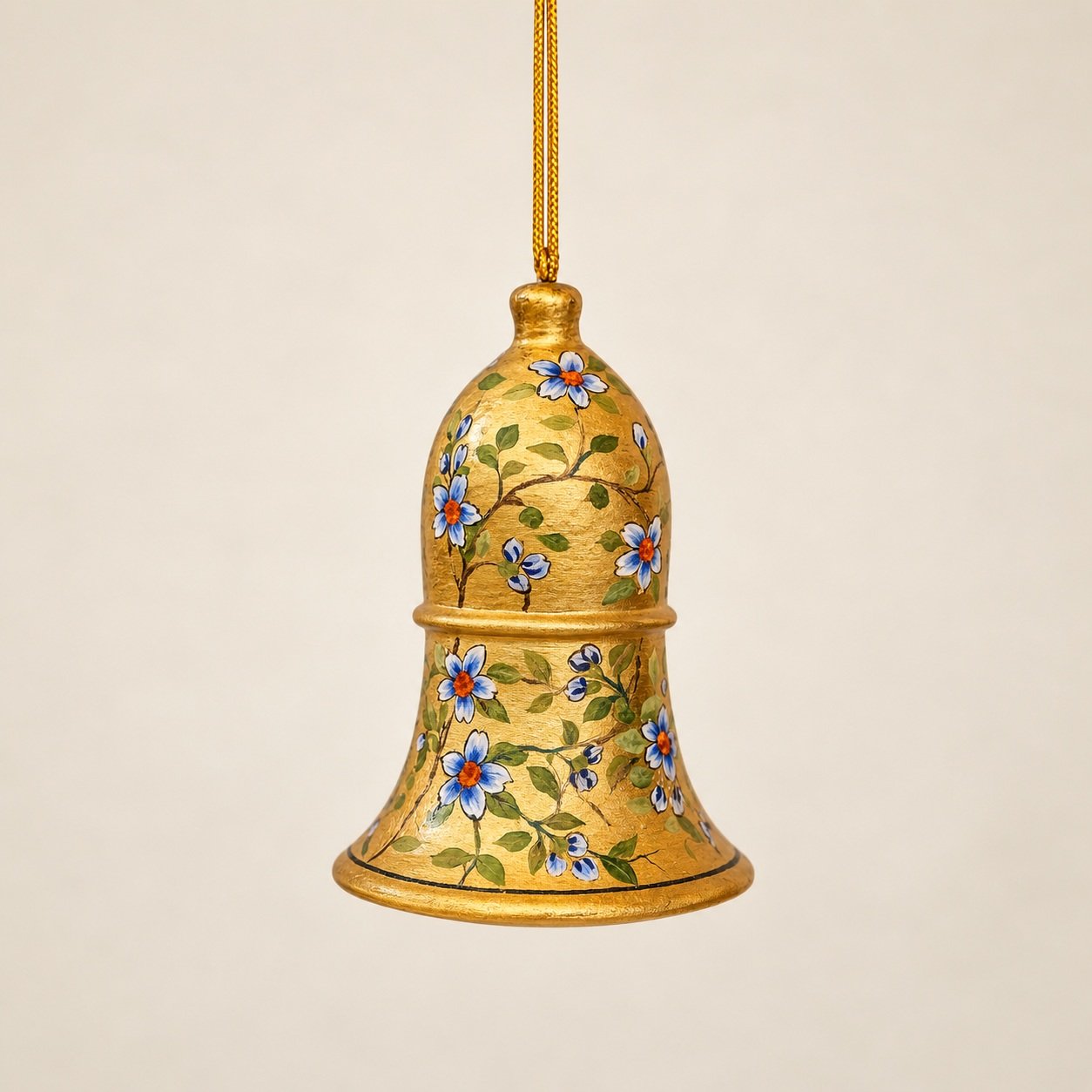 Exclusive Handcrafted Paper Mache Bells for Festive Decor