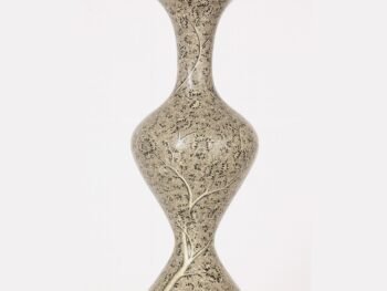 Metallic vase for bride room-bedroom art vase