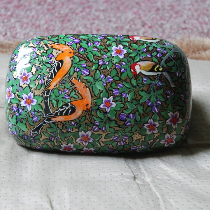 Hoopoe Haven Papier Mâché Box
