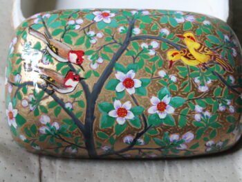 Oriole Harmony Paper Mache Box