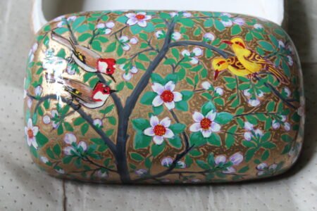 Oriole Harmony Paper Mache Box