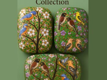 Birds of Paradise Paper Mache Boxes Collection