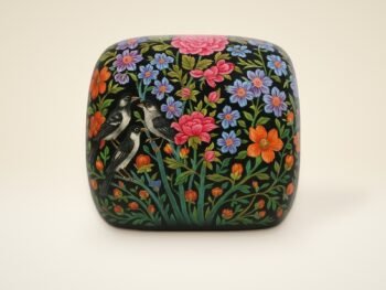 Shabe Gul e Wilayat Papier Mache Box – Mughal Art Decor