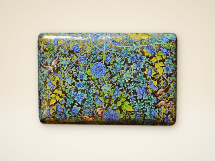 Kashmir Jewelry Storage Box – Handcrafted Paper Mache Organizer
