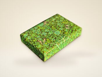 Papier Mache Box Kashmir – Regal Green & Gold Artisan