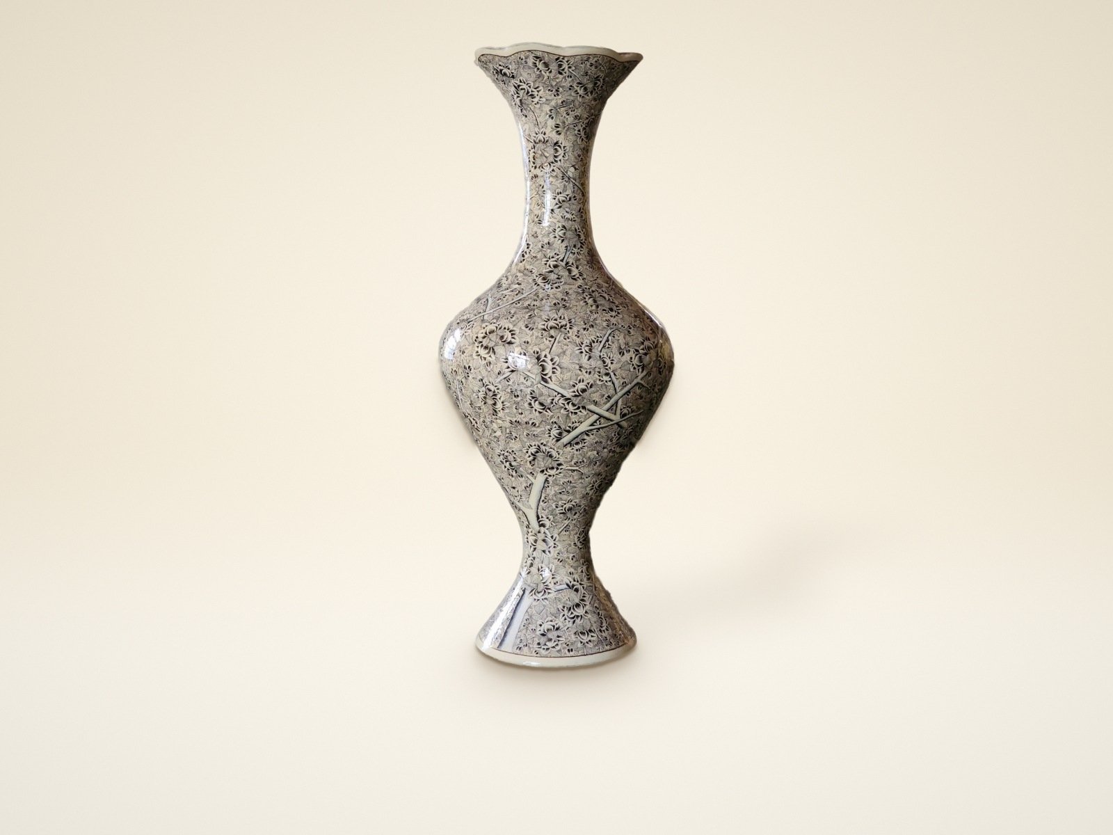 Handmade Flower Vases - 66 cm - Kashmiri Paper Mache Decor | Mughal Arts