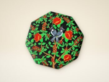 Kashmiri Paper Mache Earring Storage Box – Handcrafted Organizer