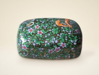 Shabe Gule Bagh Paper Mache Box – Kashmiri Floral Craft