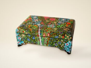 Mughal Art Trinket Boxes – Handmade Kashmiri Paper Mache Gift