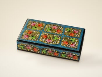 Hand-Painted Paper Mache Earring Box – Wedding & Proposal Gift