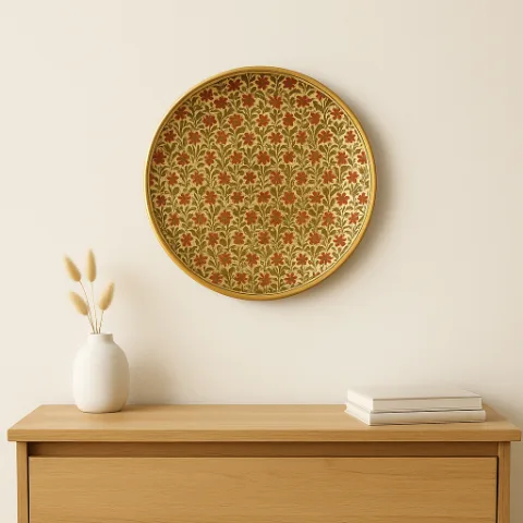 Kashmiri Chinar wall plate